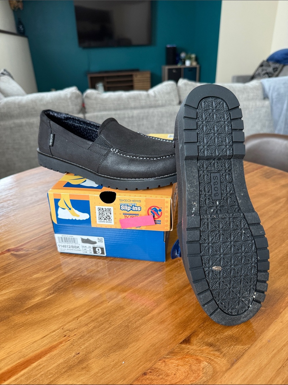 Skechers Women's Black Slip-On Loafers